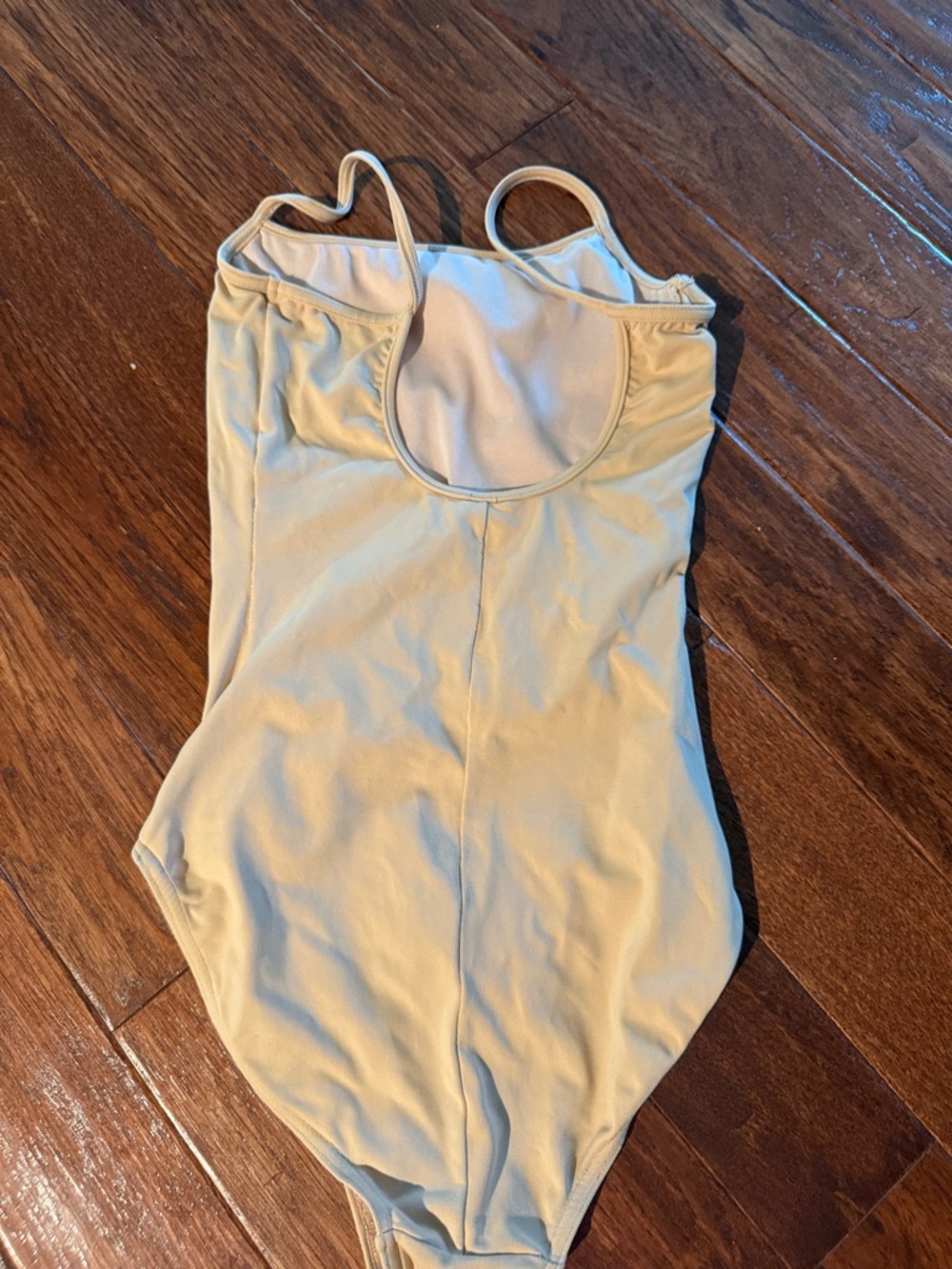 Bloch Nude One-Piece leotard size P petite Light - Picture 3 of 4